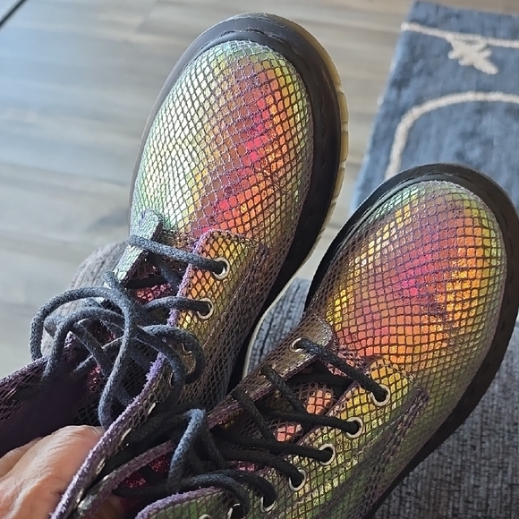 Holographic Original Dr. Martin Lace-Up Boots - Picture 7 of 7